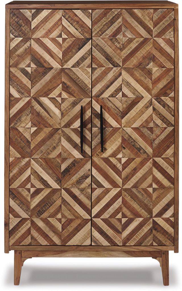 Signature Design by Ashley® Gabinwell Two-Tone Brown Accent Cabinet-1