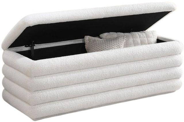 IFDC Beige Storage Bench-1