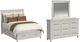 Elements International Canterbury 3-Piece Ivory Queen Storage Bedroom Set-0