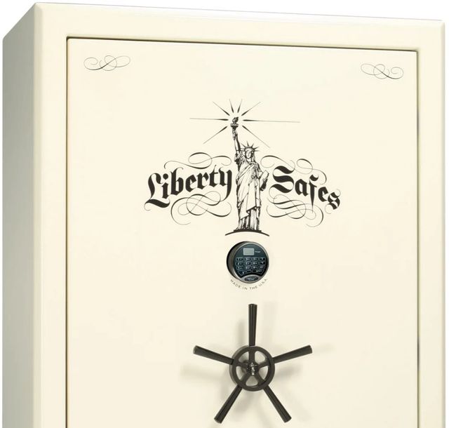 Liberty Safe Presidential White Marble 50 Electronic Lock Gun Safe-1