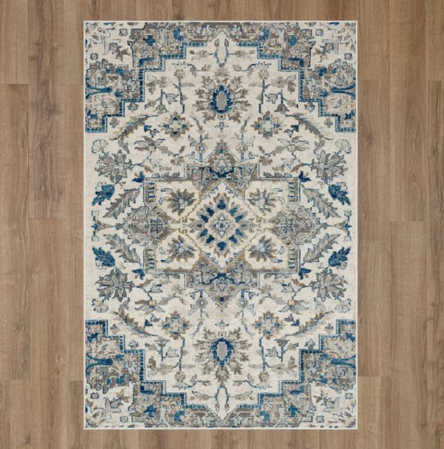 Mohawk Home Cleo Copeland Blue 5'x8' Area Rug-1