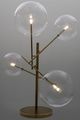 YHD Antique Brass 4-Light Portable Lamp-3