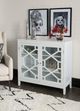 Linon Fetti White Large Cabinet-1