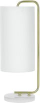 Monarch Specialties Inc. 20"H White Marble Table Lamp-0