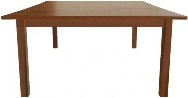 Mavin Customizable 60" x 60" Concave Extendable Dining Table with 2 Leaves-2