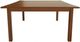 Mavin Customizable 60" x 60" Concave Extendable Dining Table with 2 Leaves-2