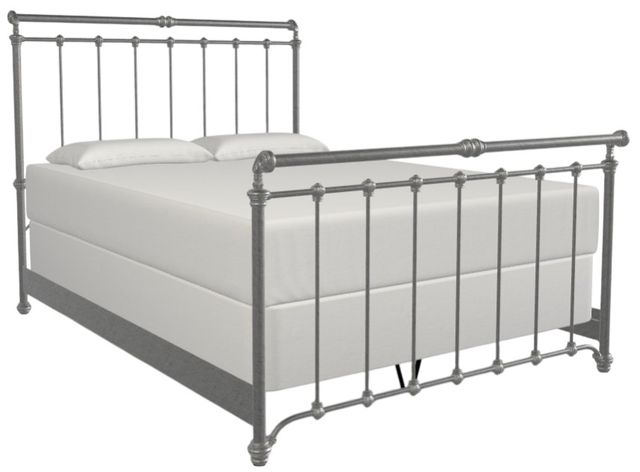Wesley Allen Customizable Sheffield California King Iron Bed-2