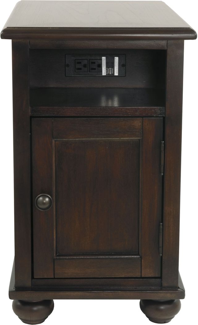 Signature Design by Ashley® Barilanni 2-Piece Dark Brown End Table Set-1