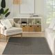 Nourison Home™ Horizon HOZ02 Charcoal 5'x7' Style 2 Area Rug-1