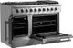 FORNO® Galiano 48" Stainless Steel Pro Style Gas Range-1
