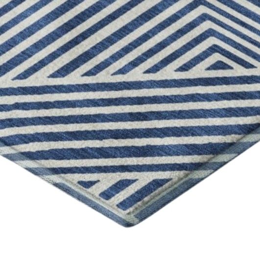 Dalyn™ Rug Company The Reserve TR14 Navy 5'x8' Area Rug-2