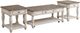 Liberty Furniture Magnolia Manor 3-Piece Antique White Table Sets with Weathered Brown Top -0