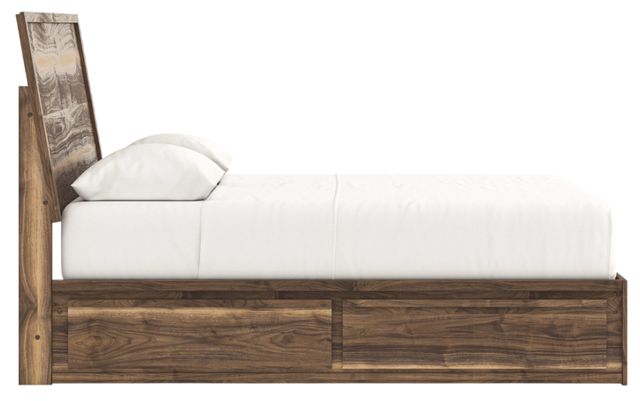 Signature Design by Ashley® Chirason Brown Queen Panel Storage Bed-4