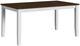 Elements International Brooks 6-Piece Brown/Gray/White Dining Table Set-2