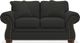 La-Z-Boy® Pembroke Charcoal Loveseat with Brass Nailhead Trim-1