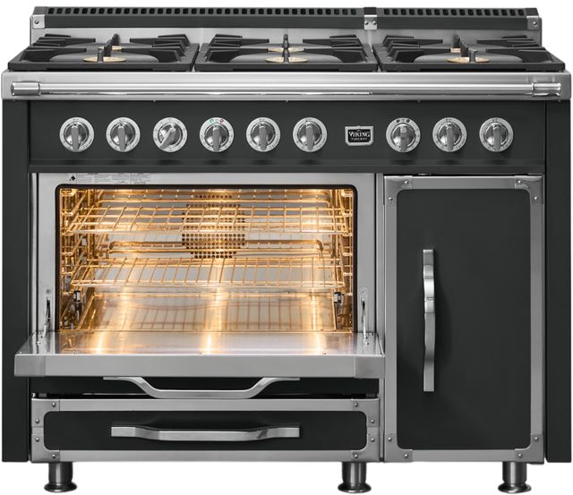 Viking® Tuscany 48" Antique Bronze Pro Style Dual Fuel Range-2