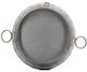 A & B Home Brown/Gray Drum Table-2