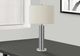 Monarch Specialties Inc. 28"H Silver Acrylic Table Lamp-4