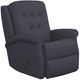 Flexsteel® Minnie Navy Manual Swivel Gliding Recliner-0