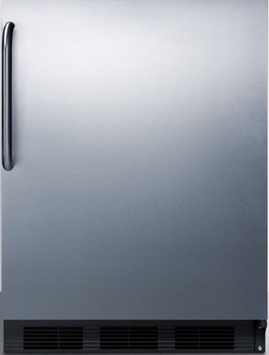 Summit® 5.5 Cu. Ft. Stainless Steel Under the Counter Refrigerator-0