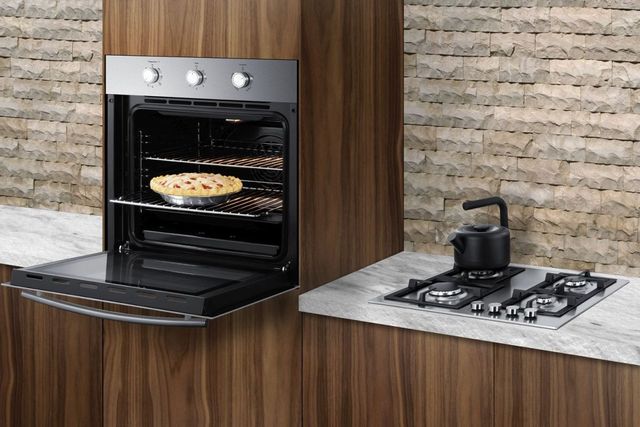 Summit® 24" Stainless Steel Single Gas Wall Oven -3