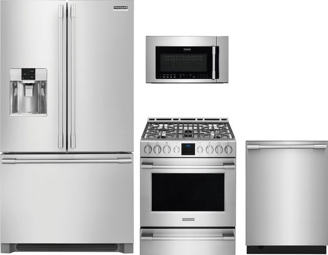 Frigidaire Professional® 4 Piece Kitchen Package-Stainless Steel-0