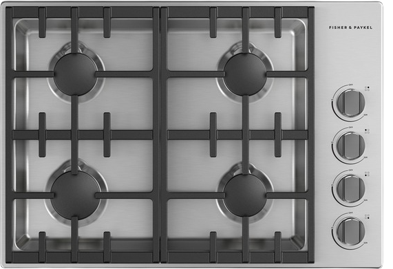 Fisher & Paykel Series 9 30" Stainless Steel Liquid Propane Cooktop