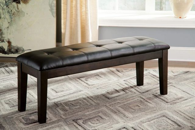 Signature Design by Ashley® Haddigan Dark Brown Dining Bench-5