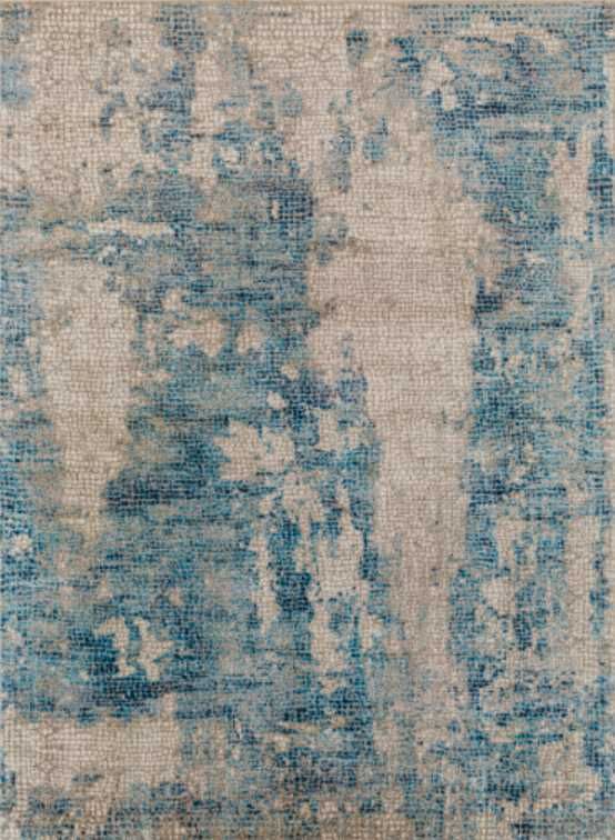 Surya Jefferson Beige/Blue 4'x6' Area Rug-0