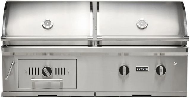 Coyote® 50" Built-In Natural Gas Stainless Steel Hybrid Grill