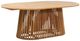 Furniture of America® Lovina Natural Teak Outdoor Oval Dining Table-0