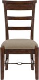 Sunny Designs™ Tuscany Vintage Mocha Ladderback Side Chair-4