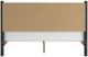 Signature Design by Ashley® Cadmori Black/White King Upholstered Panel Bed-4