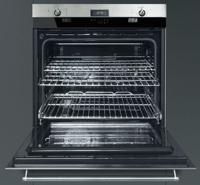 Smeg 30" Stainless Steel Classic Electric Multifunction Oven-1