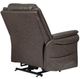 Signature Design by Ashley® Oatman Umber Power Lift Recliner-4