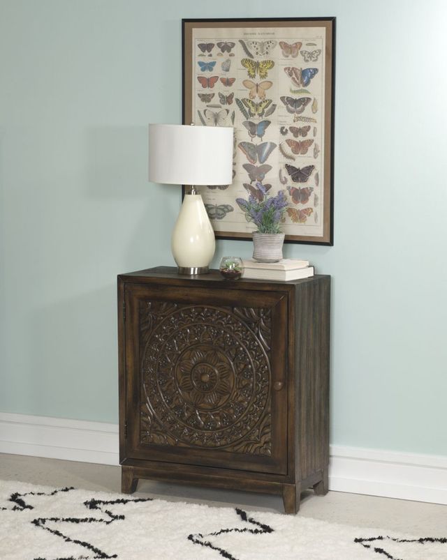 Powell® Grace Brown Cabinet-1