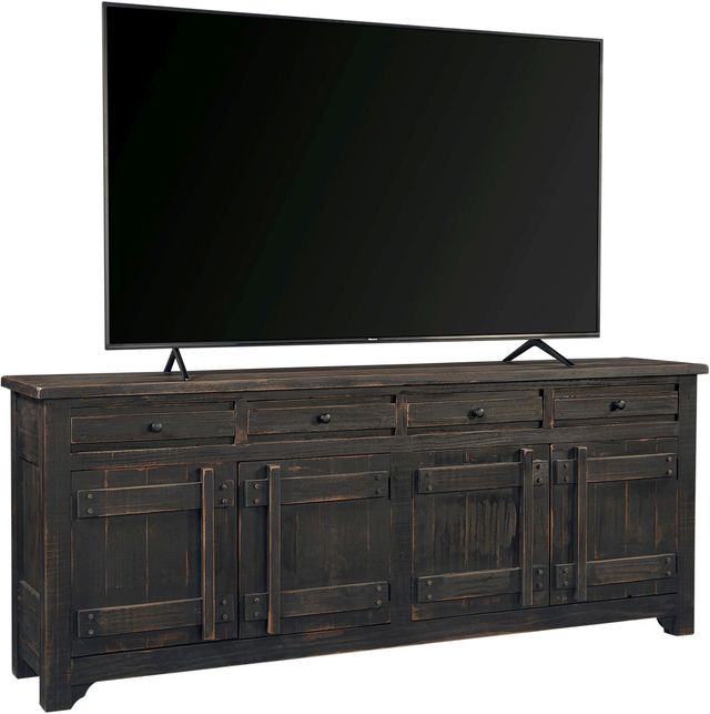 aspenhome® Reeds Farm Weathered Black 85" Console-0