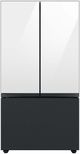 Samsung Bespoke 18" White Glass French Door Refrigerator Top Panel-4