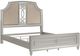 New Classic® Home Furnishings Reflections Matte Silver King Panel Bed-0