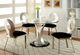 Furniture of America® Valo 2-Piece Black/Silver Dining Side Chair Set-1