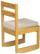 Crate Designs™ Furniture 3-Position Armless Chair-0