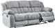 Global Furniture USA U250 Gray Manual Reclining Sofa-2