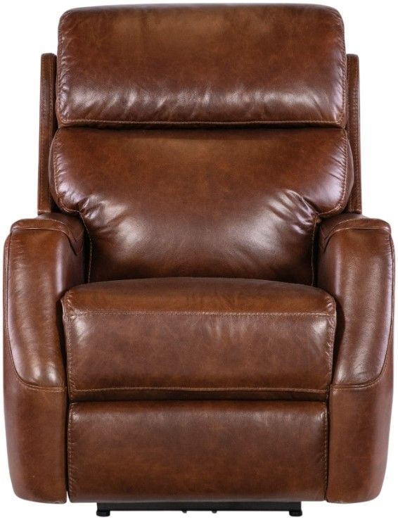 Hooker® Furniture MS Harlan Carrington Walnut Power Recliner with Power Headrest-2