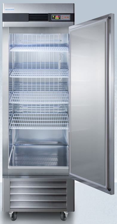 Accucold® Pharma-Lab Performance Series 28" 23 Cu. Ft. Stainless Steel Upright Pharmacy Freezer-2
