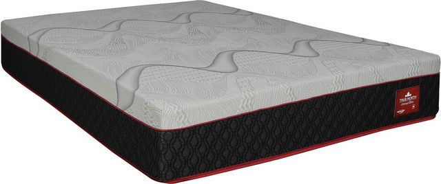 Matelas double de 12 po plateau lisse moyennement ferme hybride en boîte de Springwall® True North Chiropractic® Laurier