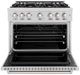 ZLINE 36" 5.2 cu. ft. Gas Range with 6 Burner DuoPro™ Cooktop and Convection Gas Oven in Stainless Steel-1