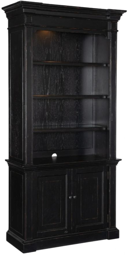 Hooker® Furniture Work Your Way Bristowe Tuxedo Bookcase-0