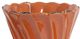 A & B Home Orange Cora Waves Floral Vase-1