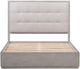 Modus Furniture Oxford Mineral Queen Upholstered Platform Bed-3