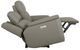 Flexsteel® Sawyer Gray Leather Power Reclining Loveseat with Power Headrest and Lumbar-1